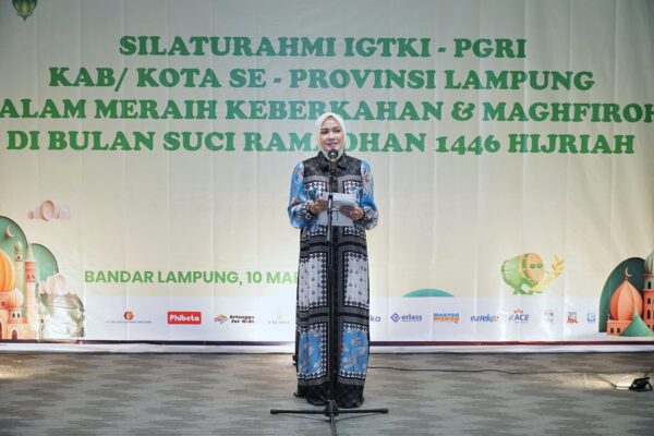 Bunda PAUD Provinsi Lampung Hadiri Silaturahmi IGTKI-PGRI Se-Lampung, Soroti Pentingnya Kepedulian dan Pendidikan Anak Usia Dini - 13