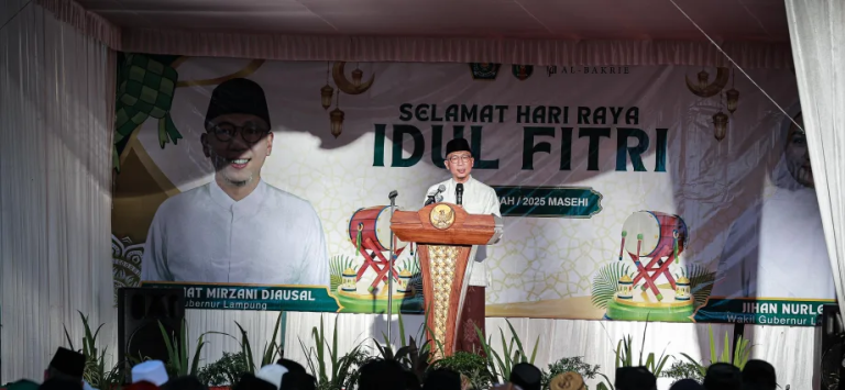 Lampung Kondusif, Masyarakat Rayakan Idul Fitri Dengan Penuh Sukacita - 1